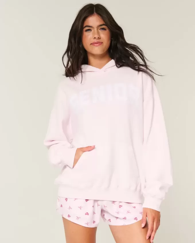 Sudadera con capucha gráfica de gran tamaño para personas mayores Sudadera con capucha gráfica de gran tamaño para personas mayores