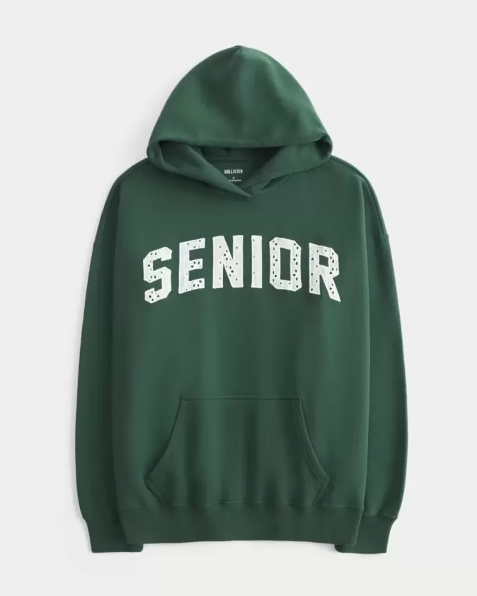 Sudadera con capucha gráfica de gran tamaño para personas mayores Sudadera con capucha gráfica de gran tamaño para personas mayores