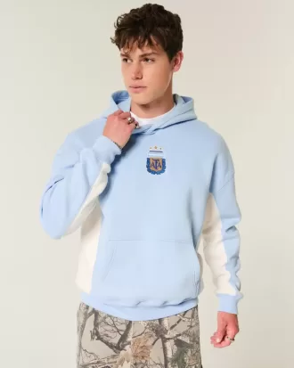 Sudadera con capucha gráfica de la Asociación Argentina de Fútbol