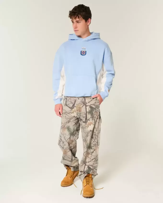 Sudadera con capucha gráfica de la Asociación Argentina de Fútbol Sudadera con capucha gráfica de la Asociación Argentina de Fútbol
