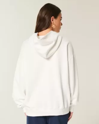 Sudadera con capucha gráfica de la Costa Este de gran tamaño