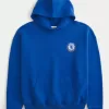 Sudadera con capucha gráfica del Chelsea FC de estilo cuadrado Sudadera con capucha gráfica del Chelsea FC de estilo cuadrado