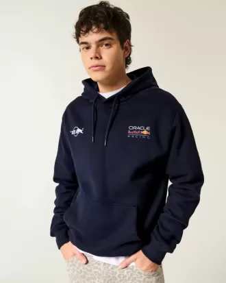 Sudadera con capucha gráfica relajada de Oracle Red Bull Racing