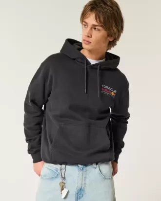 Sudadera con capucha gráfica relajada de Oracle Red Bull Racing