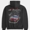 Sudadera con capucha gráfica Toyota Supra cuadrada Sudadera con capucha gráfica Toyota Supra cuadrada