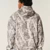 Sudadera con capucha holgada y camuflaje Sudadera con capucha holgada y camuflaje