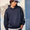 Sudadera con capucha holgada y cintura ajustada Sudadera con capucha holgada y cintura ajustada