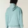 Sudadera con capucha holgada y cintura ajustada Sudadera con capucha holgada y cintura ajustada