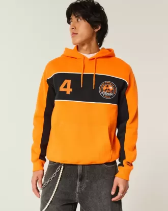 Sudadera con capucha relajada con gráfico de McLaren