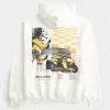 Sudadera con capucha relajada con gráfico de McLaren Sudadera con capucha relajada con gráfico de McLaren