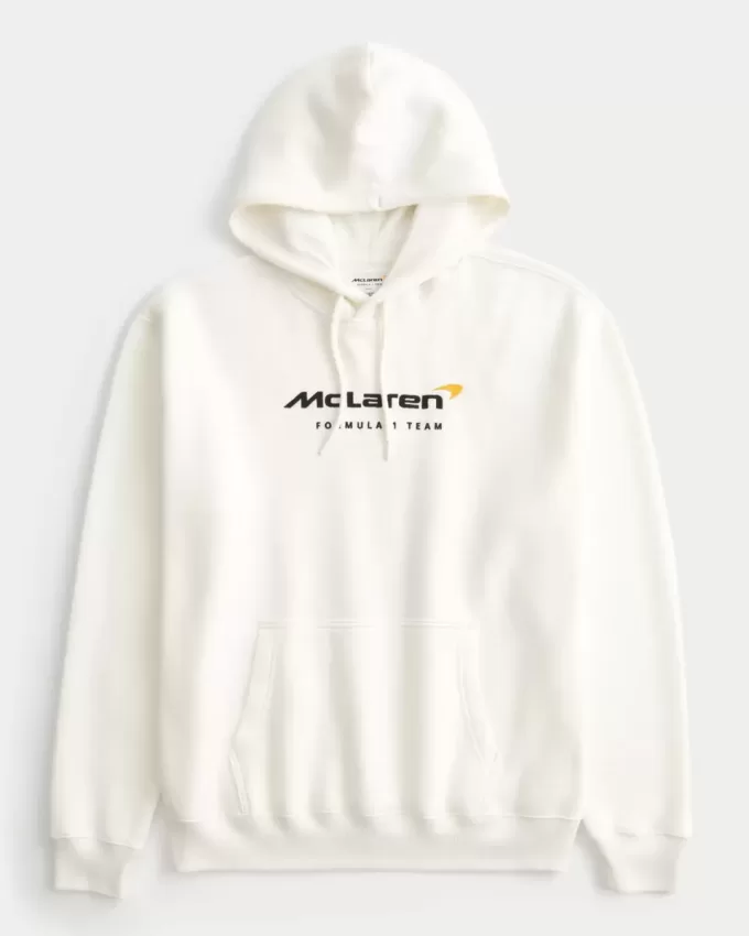 Sudadera con capucha relajada con gráfico de McLaren Sudadera con capucha relajada con gráfico de McLaren