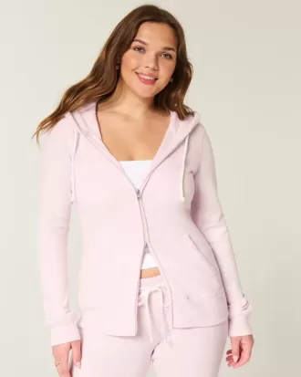 Sudadera con capucha y cremallera