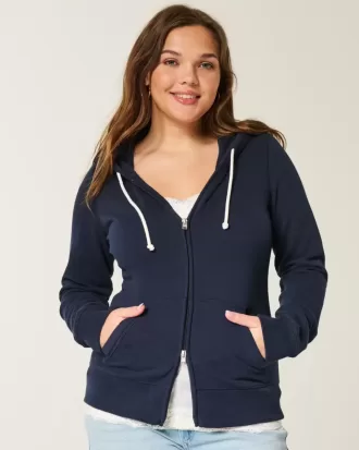 Sudadera con capucha y cremallera