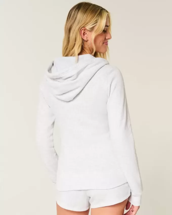 Sudadera con capucha y cremallera Sudadera con capucha y cremallera