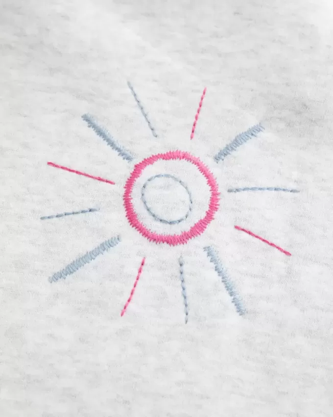Sudadera con capucha y cremallera con gráfico de palmeras de gran tamaño Sudadera con capucha y cremallera con gráfico de palmeras de gran tamaño