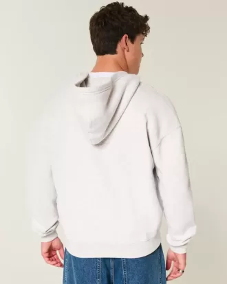 Sudadera con capucha y cremallera con gráfico de Providence, Rhode Island
