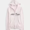 Sudadera con capucha y cremallera con gráfico Slim Athletic Dept Sudadera con capucha y cremallera con gráfico Slim Athletic Dept