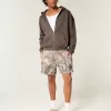 Sudadera con capucha y cremallera cuadrada