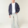 Sudadera con capucha y cremallera cuadrada Sudadera con capucha y cremallera cuadrada