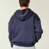 Sudadera con capucha y cremallera cuadrada Sudadera con capucha y cremallera cuadrada