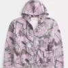 Sudadera con capucha y cremallera de camuflaje cuadrado Sudadera con capucha y cremallera de camuflaje cuadrado