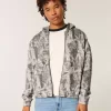 Sudadera con capucha y cremallera de camuflaje cuadrado Sudadera con capucha y cremallera de camuflaje cuadrado