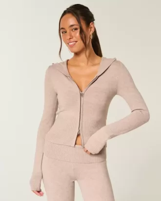 Sudadera con capucha y cremallera de Gilly Hicks