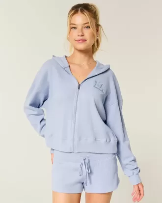 Sudadera con capucha y cremallera de Gilly Hicks