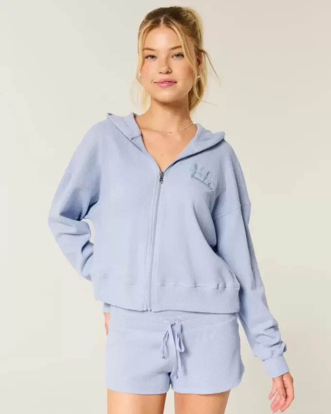 Sudadera con capucha y cremallera de Gilly Hicks Sudadera con capucha y cremallera de Gilly Hicks
