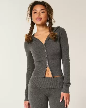 Sudadera con capucha y cremallera de Gilly Hicks