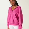 Sudadera con capucha y cremallera de gran tamaño Sudadera con capucha y cremallera de gran tamaño