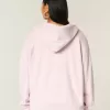 Sudadera con capucha y cremallera de gran tamaño Sudadera con capucha y cremallera de gran tamaño
