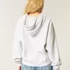 Sudadera con capucha y cremallera de gran tamaño Sudadera con capucha y cremallera de gran tamaño