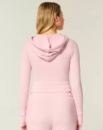 Sudadera con capucha y cremallera Gilly Hicks Waffle