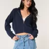 Sudadera con capucha y cremallera Hollister Comfy Cloud Sudadera con capucha y cremallera Hollister Comfy Cloud