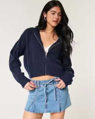 Sudadera con capucha y cremallera Hollister Comfy Cloud Sudadera con capucha y cremallera Hollister Comfy Cloud