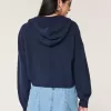 Sudadera con capucha y cremallera Hollister Comfy Cloud Sudadera con capucha y cremallera Hollister Comfy Cloud