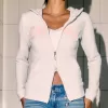 Sudadera con capucha y cremallera Slim 2001 Graphic