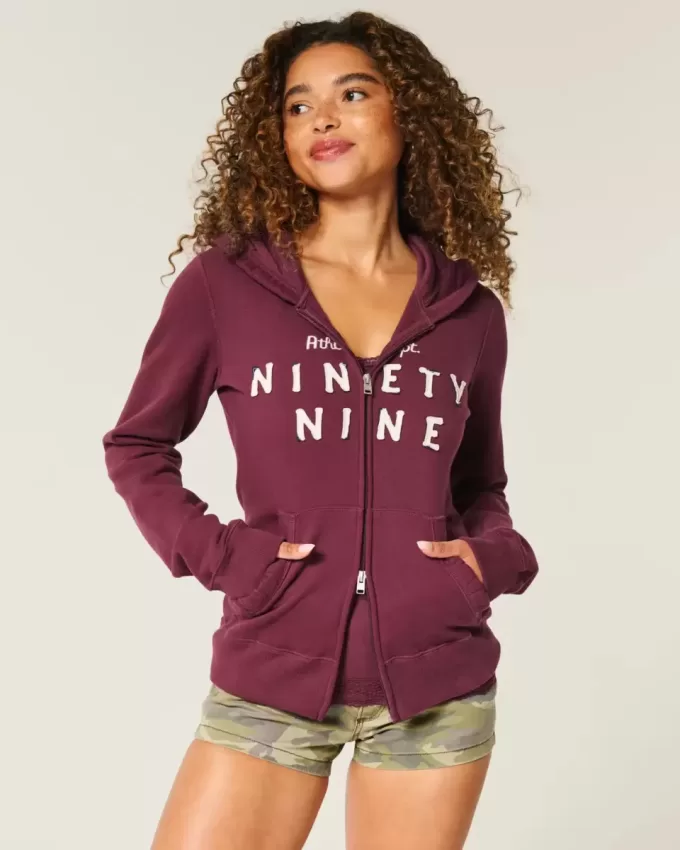 Sudadera con capucha y cremallera Slim 99 Graphic Sudadera con capucha y cremallera Slim 99 Graphic