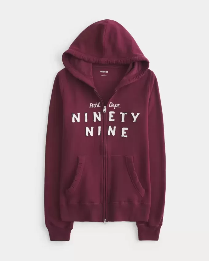 Sudadera con capucha y cremallera Slim 99 Graphic Sudadera con capucha y cremallera Slim 99 Graphic