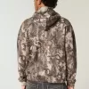 Sudadera con capucha y estampado de camuflaje Shelby cuadrado Sudadera con capucha y estampado de camuflaje Shelby cuadrado