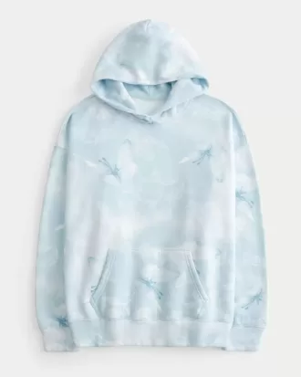Sudadera con capucha y estampado de gran tamaño Sudadera con capucha y estampado de gran tamaño