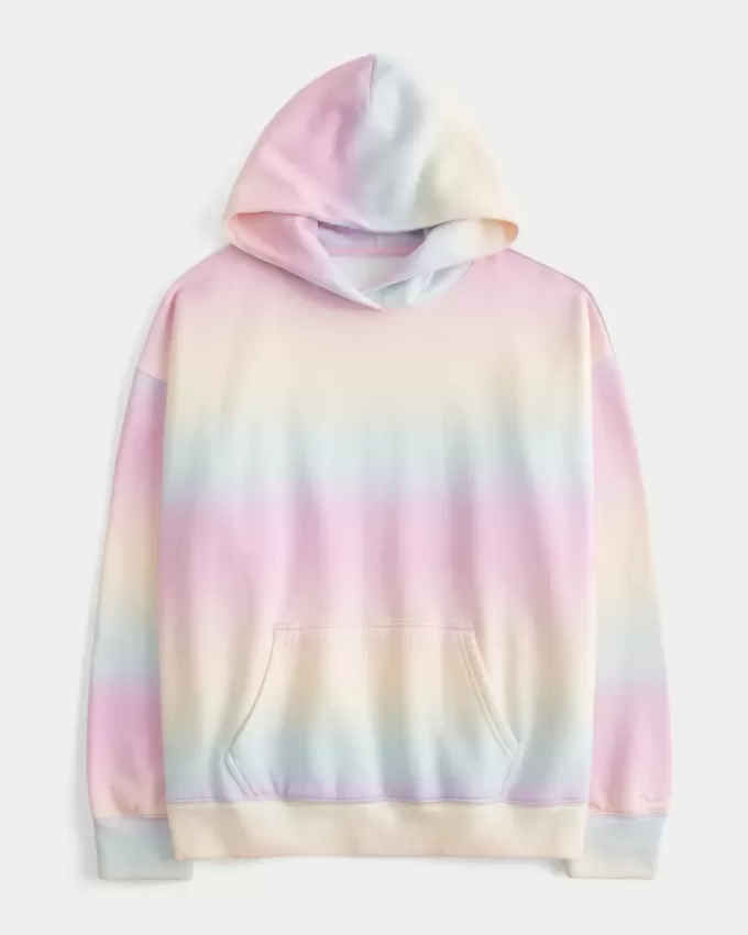 Sudadera con capucha y estampado de gran tamaño Sudadera con capucha y estampado de gran tamaño
