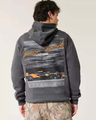 Sudadera con capucha y gráfico relajado McLaren Forever Forward