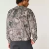 Sudadera con capucha y logo de camuflaje cuadrado