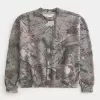 Sudadera con capucha y logo de camuflaje cuadrado
