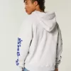 Sudadera con cremallera y estampado hawaiano Sudadera con cremallera y estampado hawaiano