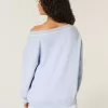 Sudadera con cuello en V y gráfico de números extragrandes Sudadera con cuello en V y gráfico de números extragrandes