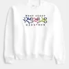 Sudadera con cuello redondo y estampado del maratón de la Costa Oeste Sudadera con cuello redondo y estampado del maratón de la Costa Oeste