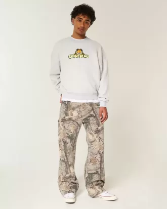 Sudadera con cuello redondo y gráfico de Garfield